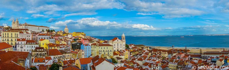 Vista panorámica de Lisboa