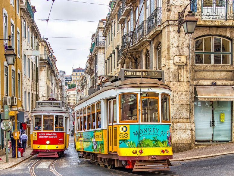 Tranvías en Lisboa