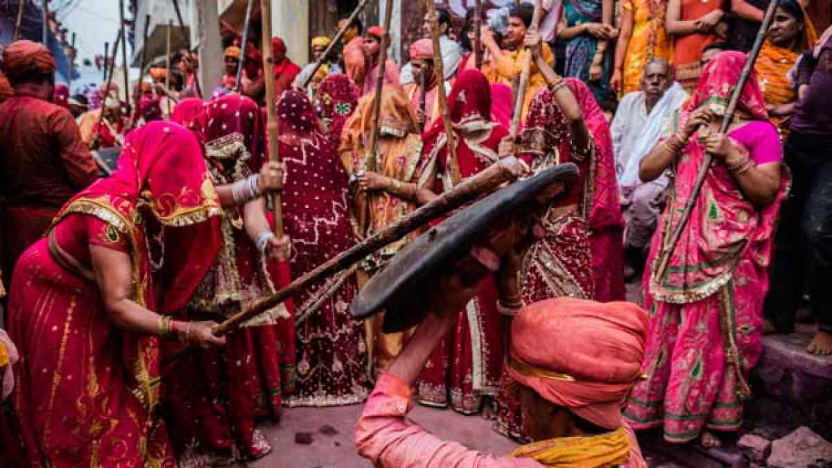 Celebraciones de Holi en India