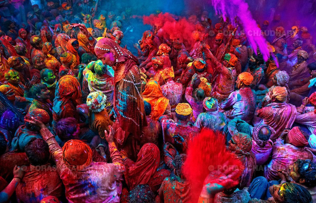 Celebraciones de Holi en India