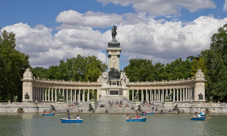 Monumento a Alfonso_XII en los Jardines del Retiro