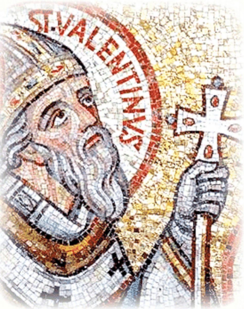 Mosaico de San Valentín