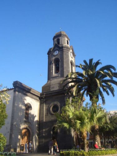 Iglesia en el Puerto de la Cruz en Tenerife