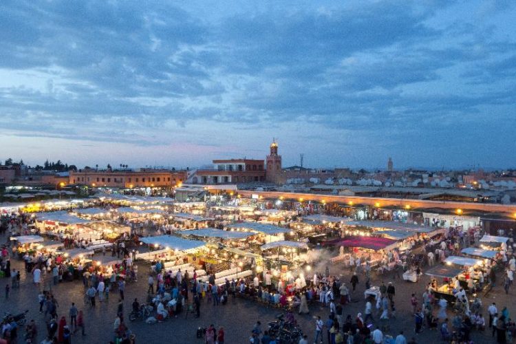 Plaza principal de Marrakech