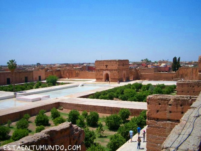 Ruinas del palacio de la Kasbah