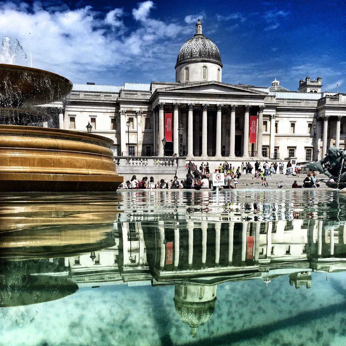 Trafalgar Square en Londres