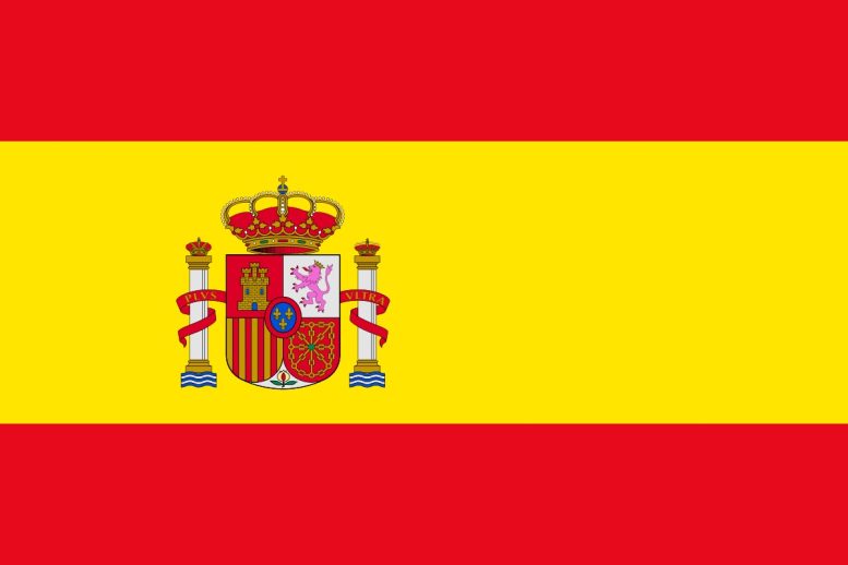 Bandera con escudo