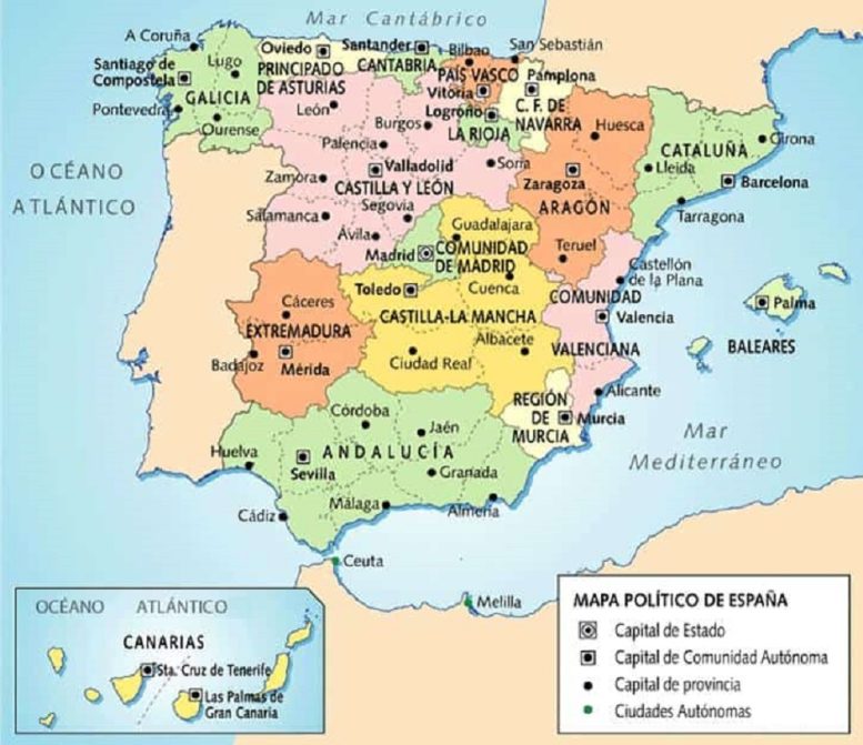 Mapa de España