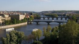 Vista de Praga desde Letna Park