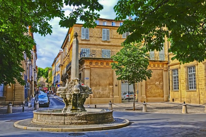 Fuentes de Aix en Provence