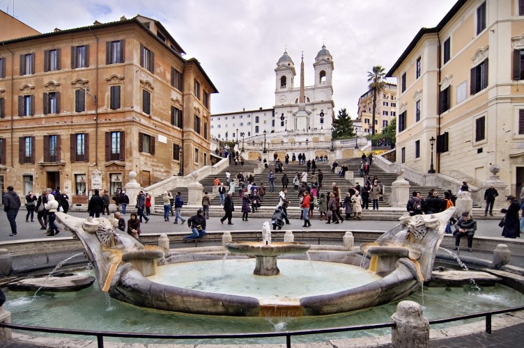 Piazza Espagna en Roma