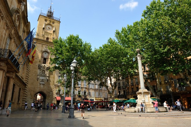 Torre del Reloj en la provenza francesa