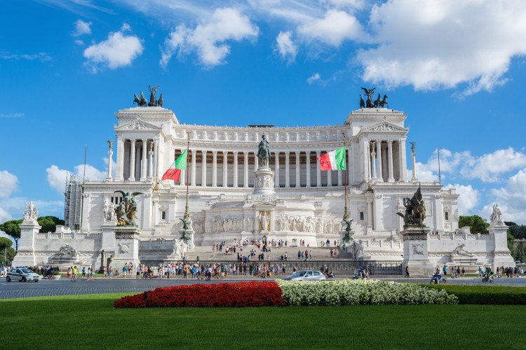 Plaza Venezia en Roma