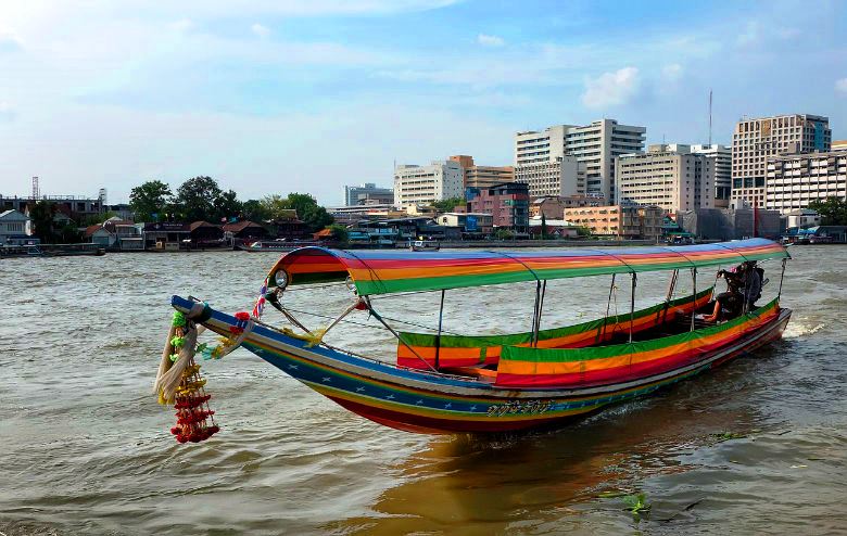 Canales de Bangkok en Tailandia