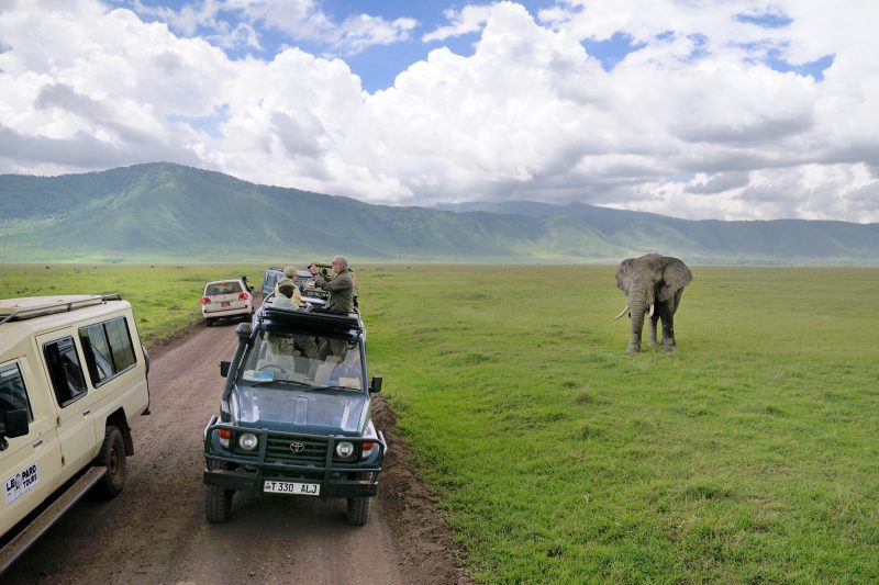 Parque Nacional Ngorongoro en Tanzania