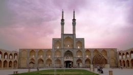 Yazd al atardecer