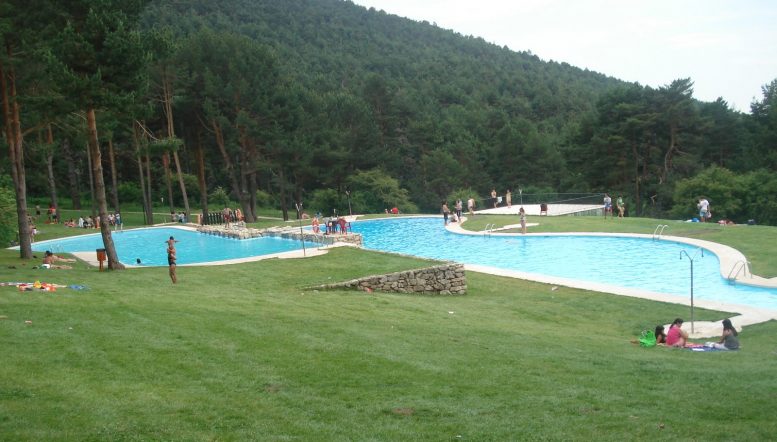 Piscina natural las dehesas en Cercedilla