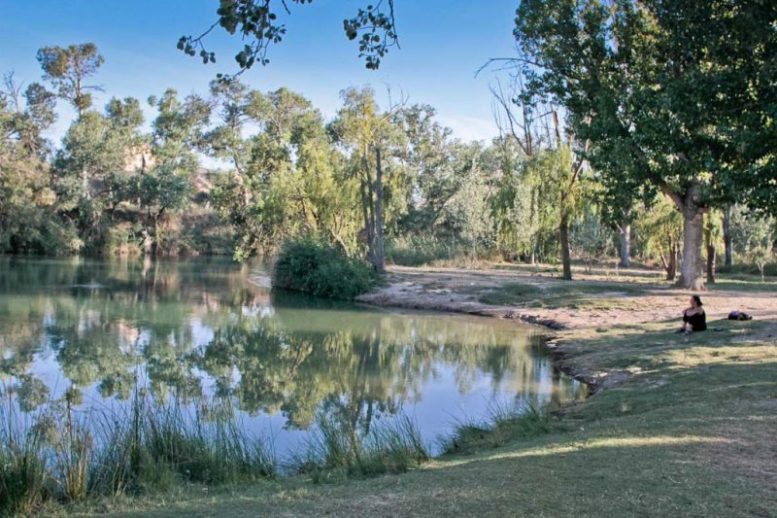 Villares del Tajo en Estremera Area Recreativa de Villares del Tajo