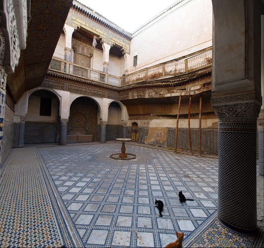 Palacios de Fez en Marruecos