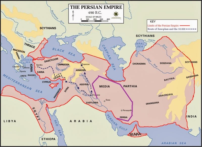 Imperio Persa durante el reinado aqueménida