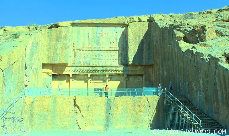 Mausoleos en Persépolis en Iran