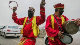 Haji Firuz en las calles