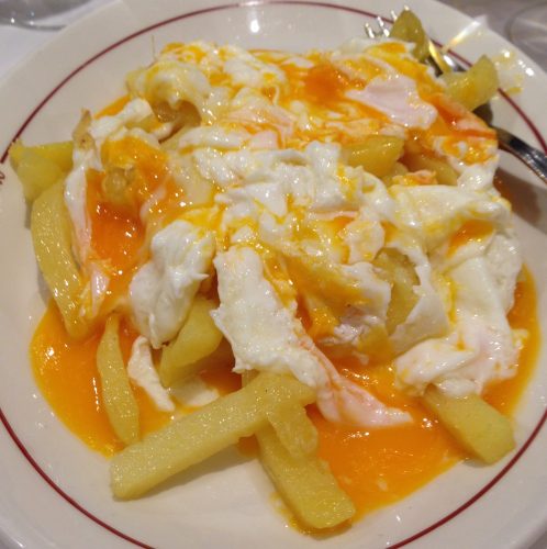 Huevos estrellados Huevos estrellados
