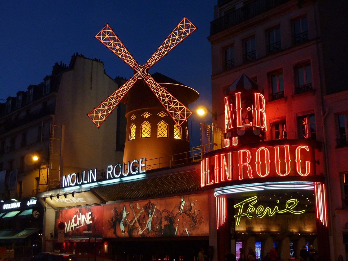 Moulin Rouge en Montmartre