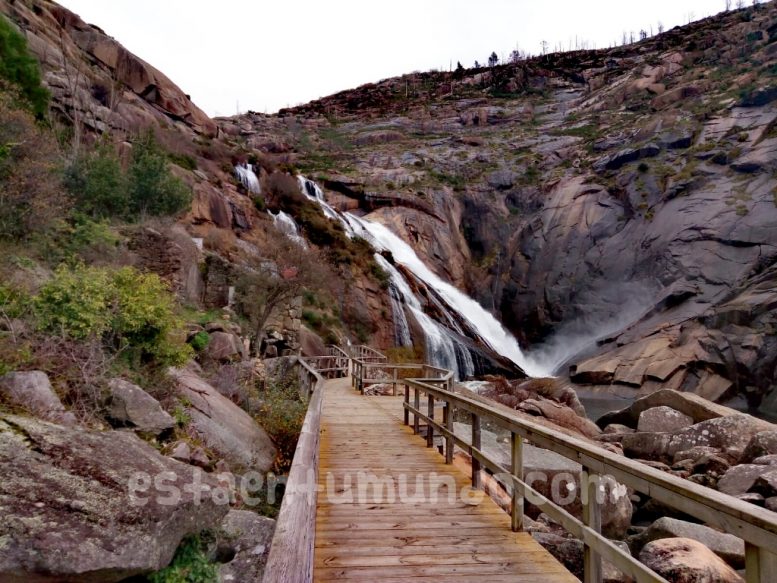 Cascadas en Galicia en España