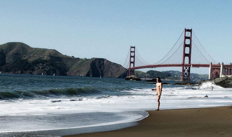 Baker Beach con vistas al Golden Gate