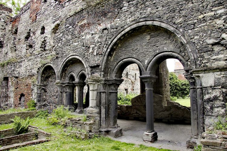 Ruinas de la Abadía de San Bavón