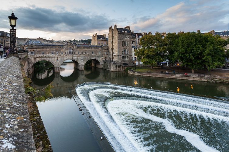 Puente Pulteney en Bath Inglaterra