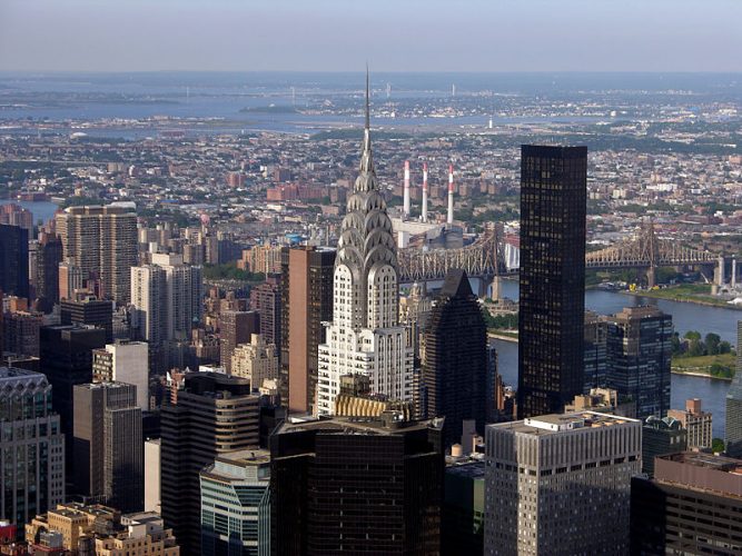 Edificio Chrysler visto desde Empire State Building