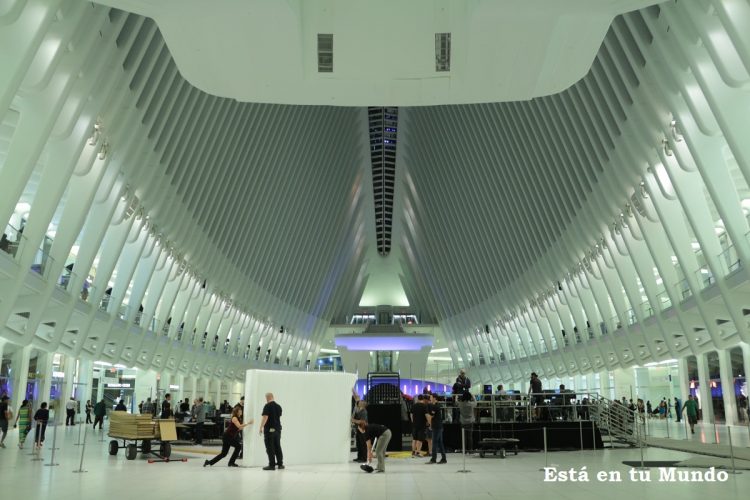 Oculus en la estación World Trade Center PATH