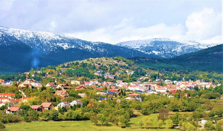 Cercedilla desde un mirador