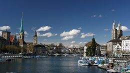 Rio Limmat en Zurich