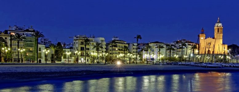 Sitges de noche