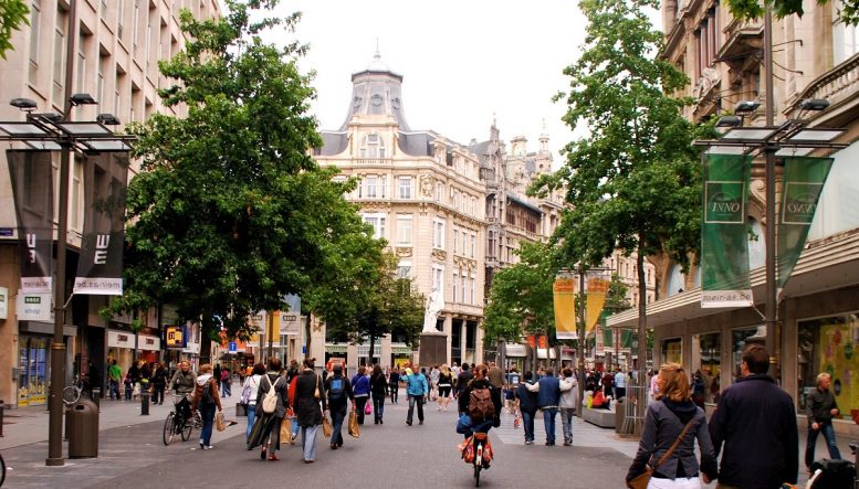 Calle peatonal del Barrio Meir