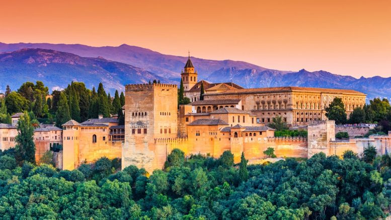 Vistas de la ciudadela de la Alhambra