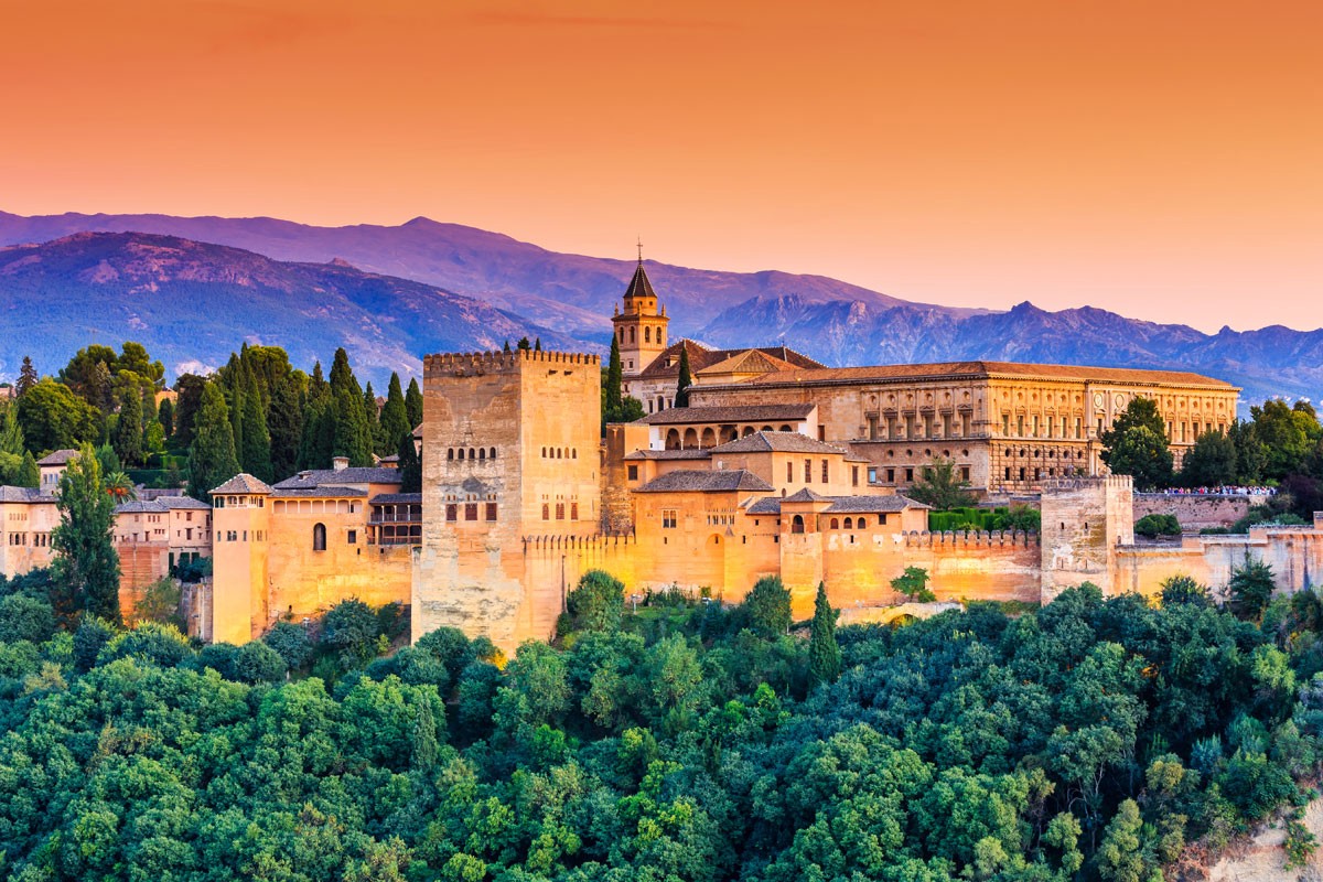 Vistas de la ciudadela de la Alhambra