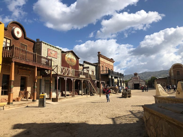 Parque Oasys en el desierto de Tabernas