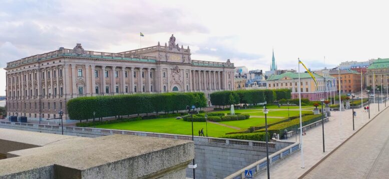 Vistas del Riksdag - Parlamento de Suecia