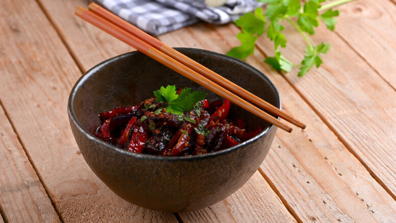 Berenjenas de Sichuan