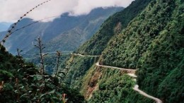 Carretera a Los Yungas, Bolivia