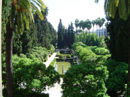 Jardín de los Reales Alcázares de Sevilla