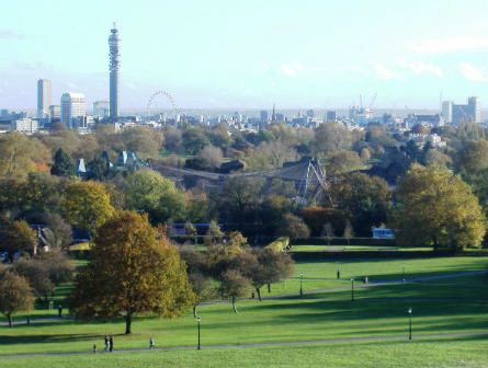 Vistas de Londres desde Primrose Hill