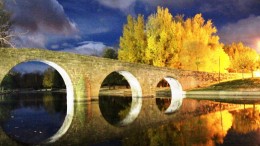 Puente Románico en Navaluenga, Avila