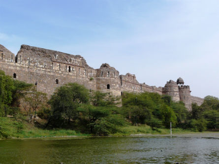 Ruinas de la antigua Purana Qila, en Delhi