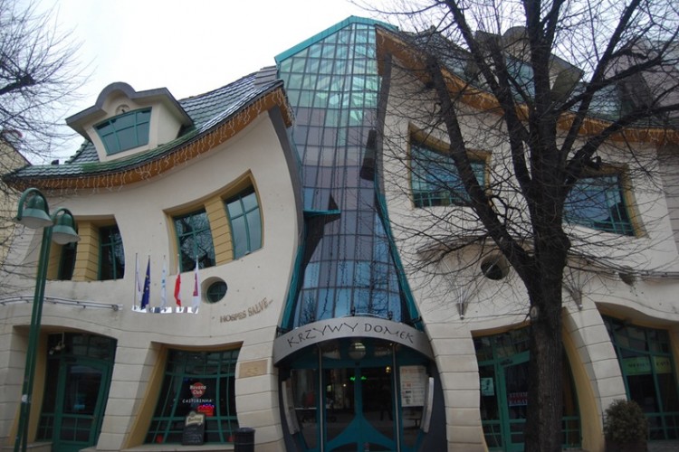 La Casa Torcida de Sopot, Polonia