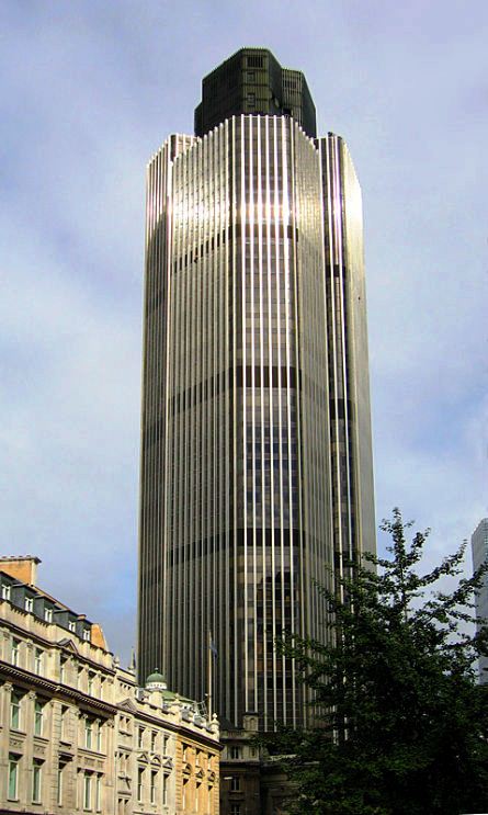 Tower 42, uno de los edificios más altos de Londres.